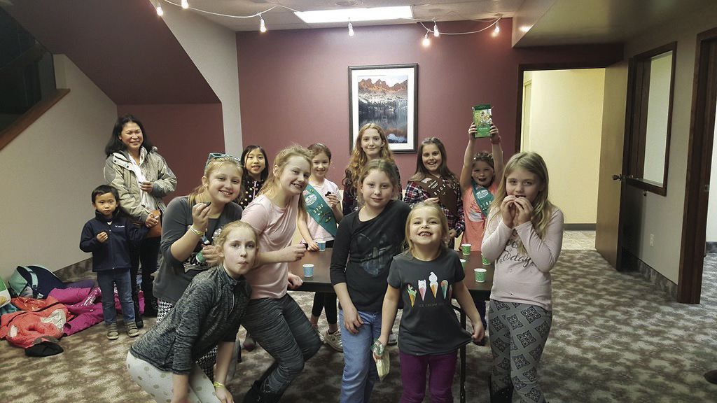 Girl Scouts prep for cookie sales